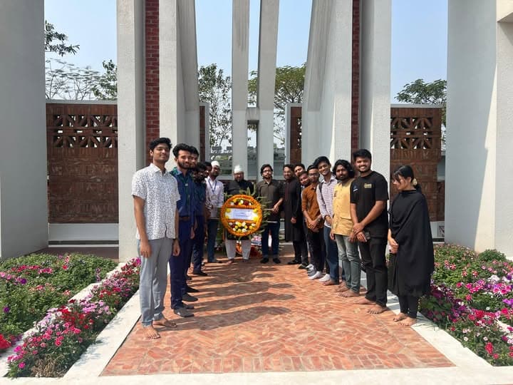 LURS Wreath Laying on International Mother Language Day 2025