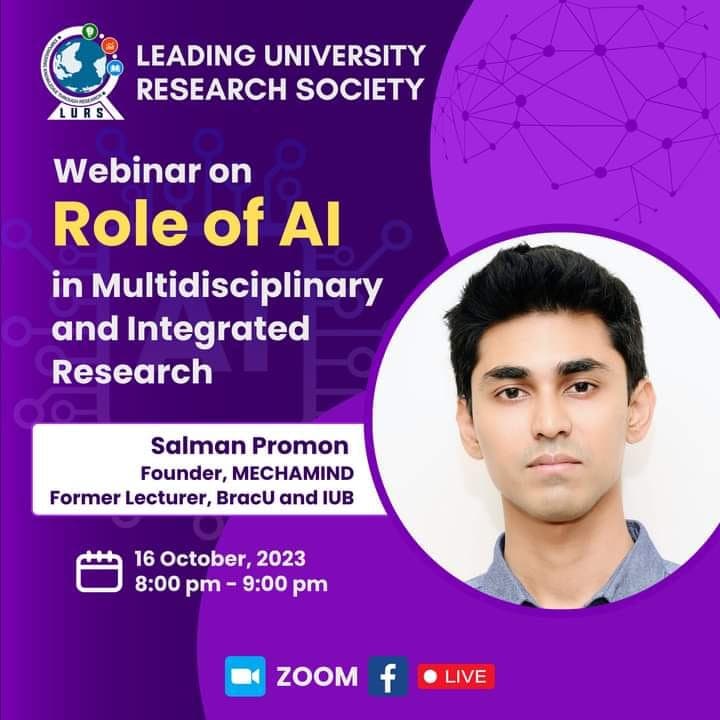 Role of AI in Multidisciplinary and Integrated Research banner