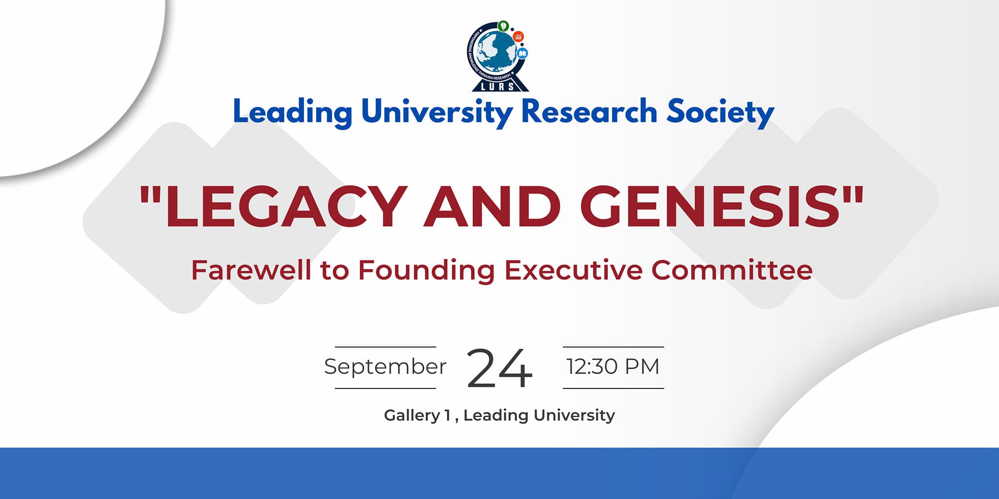 Legacy and Genesis Event - Image 1